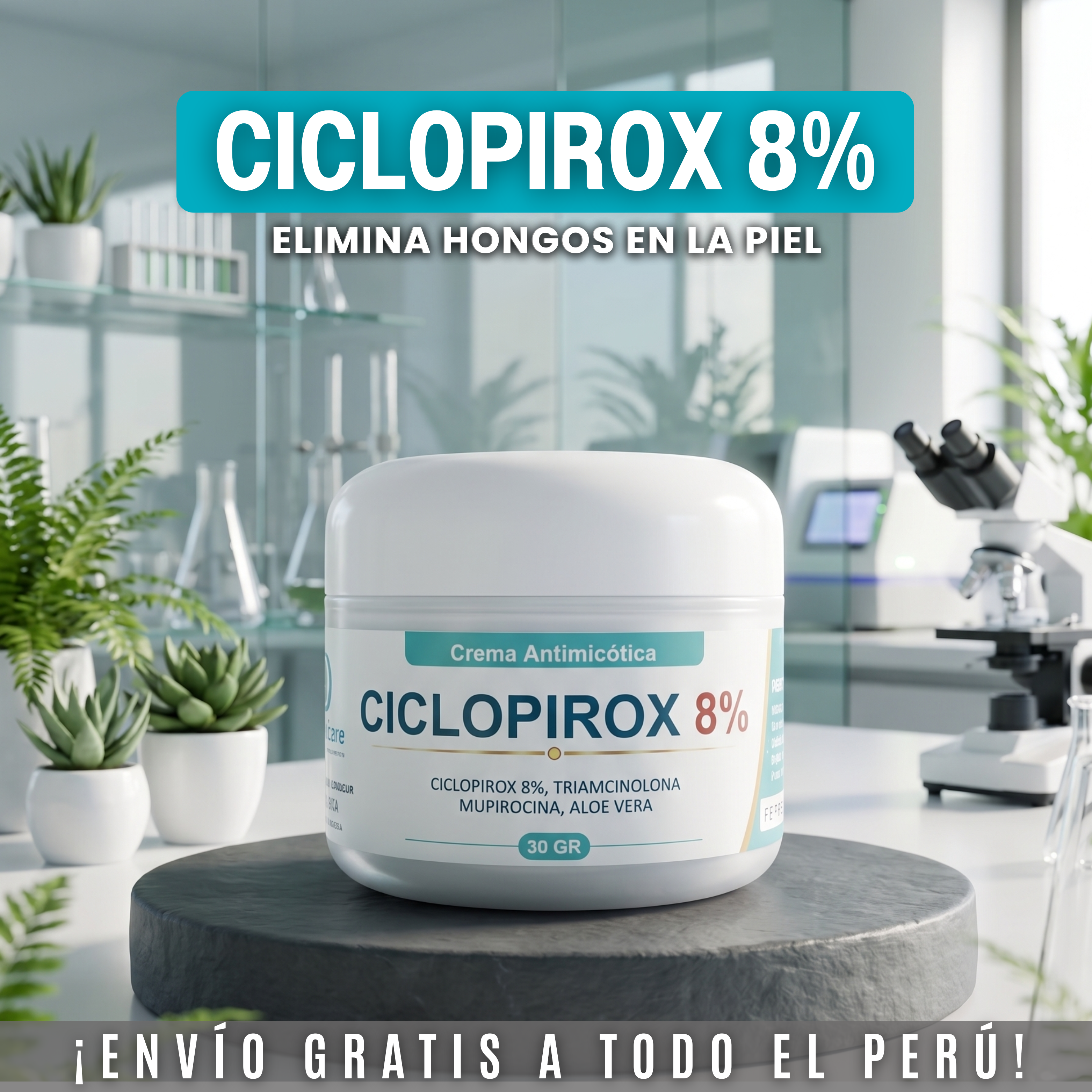 CICLOPIROX 8%