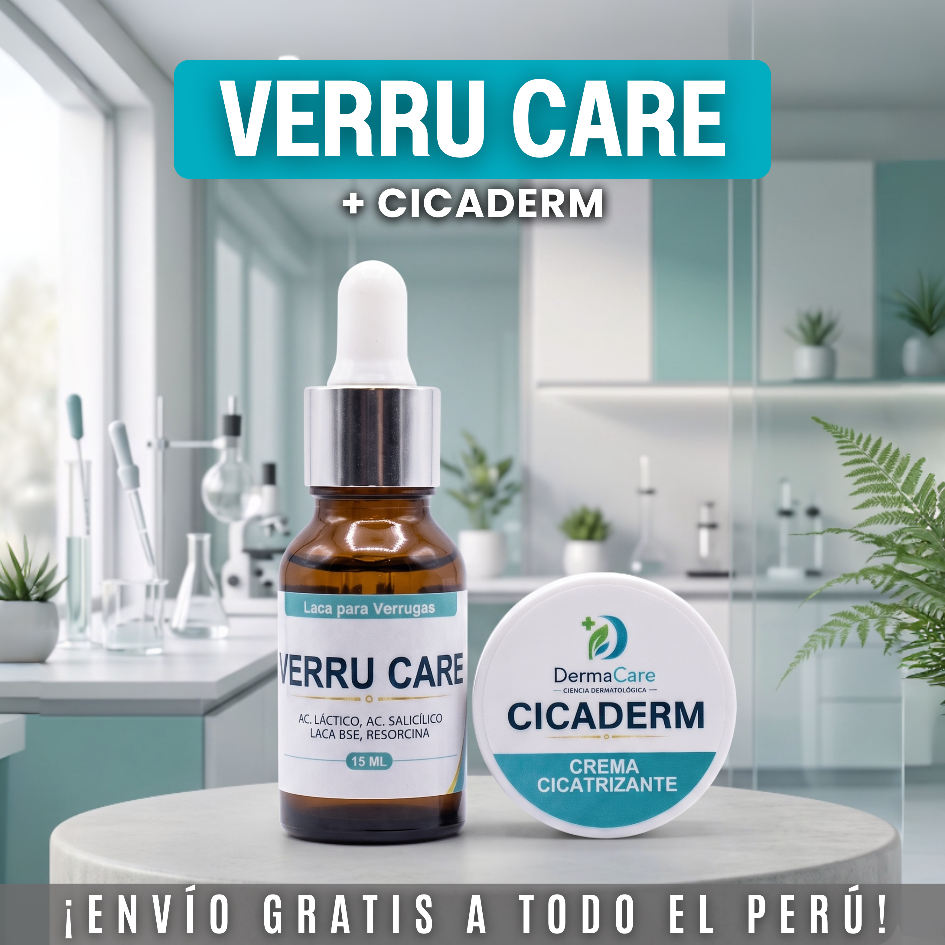 VERRU CARE + CICADERM