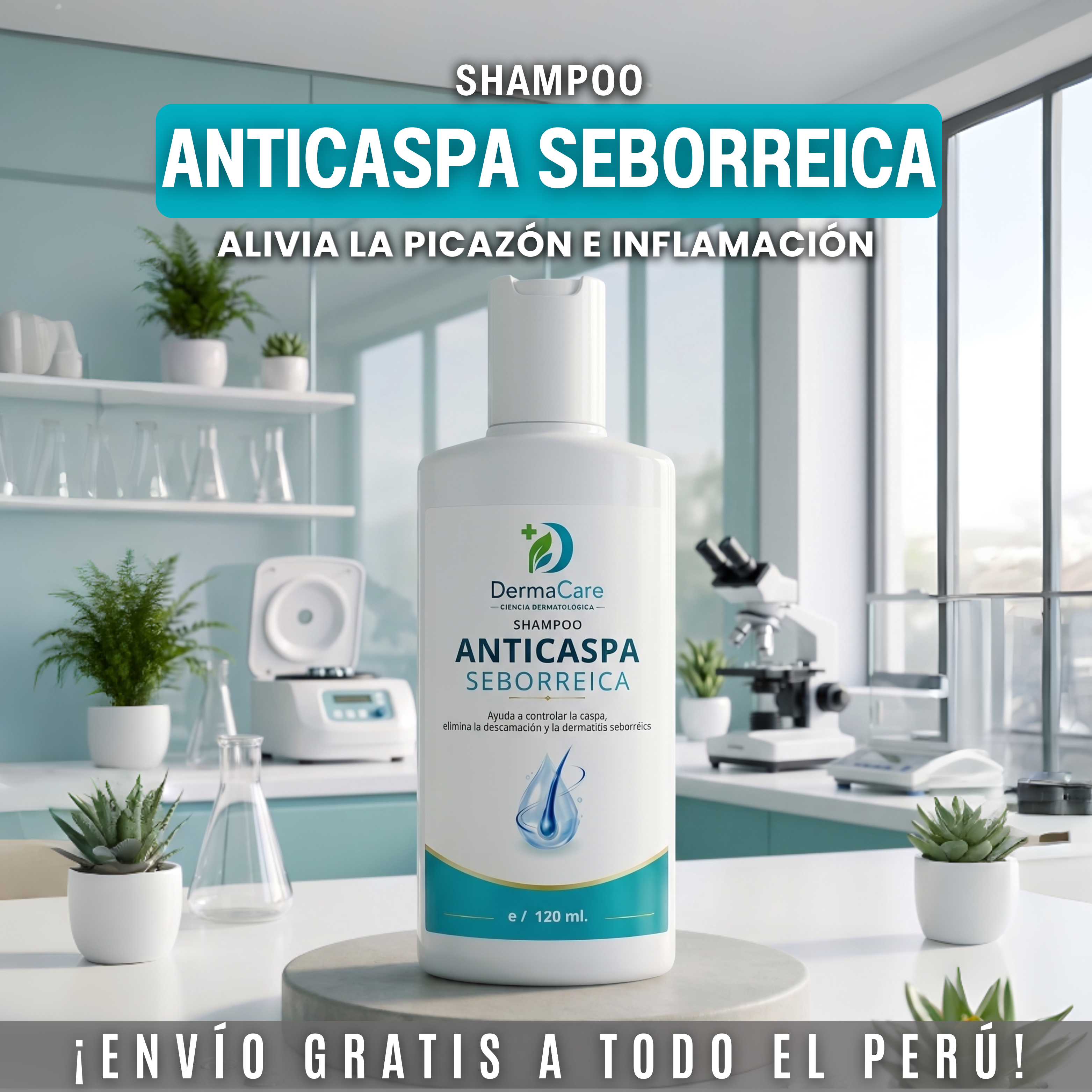 SHAMPOO ANTICASPA SEBORRÉICA